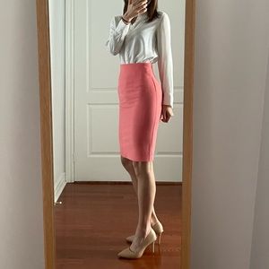 Pencil Skirt- Pink